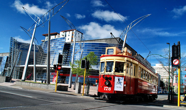 บัตรนั่งรถรางชมเมืองไครสต์เชิร์ช (Christchurch Tram)